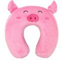 U Shape Animal Neck Pillow with Memory Foam Cooling Gel